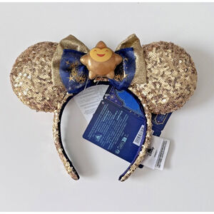 Disney's Wish Movie Star Sequin Minnie Ears - Star Ornament NWT